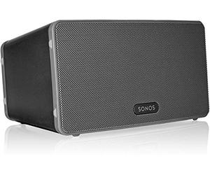 Sonos Play:3 Enceinte sans-fil multiroom wifi, haut-parleur hifi connecté pour diffuser votre musique préférée à partir de votre téléphone (iPhone, Android), tablette et ordinateur PC/Mac - Noir