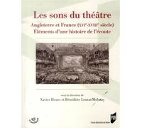 Sons du theatre - Pur - Presses Universitaires Rennes - broché - Etude