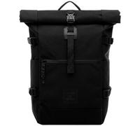 SONS OF ALOHA Kane Roll-Top Sac à dos de coursier, taille XL, en PET recyclé, imperméable, avec compartiment pour ordinateur portable 15", Black Beach, L