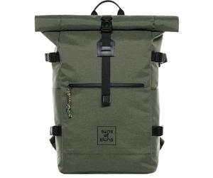 SONS OF ALOHA Sac à Dos Roll-Top Grand Kane XL - Pet recy perlant - Sac à Dos de randonnée avec Compartiment pour Ordinateur Portable 15 Pouces