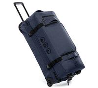 SONS OF ALOHA Sac de Voyage à roulettes Kane XL Valise Bagage Pet recyclé avec 2 Roues 80 cm Sac de Sport Chariot 120L océan Bleu