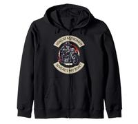 Sons of Alzheimer Où est mon vélo Grumpy Old Biker Sweat à Capuche
