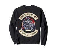 Sons of Alzheimer Où est mon vélo Grumpy Old Biker Sweatshirt