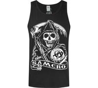 Sons Of Anarchy Débardeur Samcro Mens NS4037 (S) (Noir)