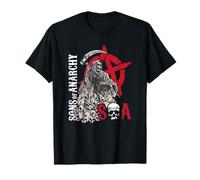 Sons of Anarchy Grim Reaper Pile of Skulls Biker TV Show T-Shirt
