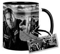 Sons Of Anarchy Samcro Redwood Original Men Of Mayhem Tasse Ceramique Intérieure et Poignée Noire Mug