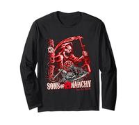 Sons of Anarchy Throwback Fear The Reaper Biker TV Show Manche Longue