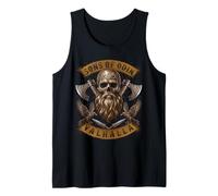 Sons of Odin- Valhalla Vikings Norse Skull Beard - Borre Débardeur