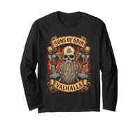 Sons of Odin - Vikings Norse Odin Thor - Fire - Mjoelnir Manche Longue
