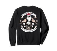 Sons of Santa NORTH POLE CHAPTER Mème de Noël au dos Sweatshirt