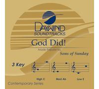 Sons of Sunday - God Did [Accompaniment/Performance Track]