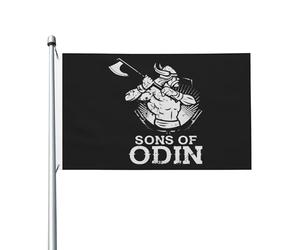 Sons%of the Anarchy Drapeau Double Face 3x5 FT - Bannière Série TV, Grand Drapeau Déco Murale, Festival & Événement, Intérieur Extérieur, Cadeau Fans