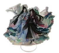 Sonsoke Anime Lan Wangji&Wei Wuxian Support de figurine de jeu debout en acrylique - Collection périphérique - Décoration de table de cosplay (photo de groupe 1)
