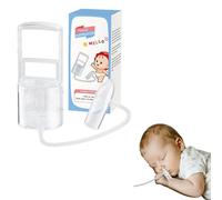 Sonsoke Aspirateur nasal pour bébé, aspirateur portable avec dépression pour un nettoyage nasal rapide et doux, silencieux et hygiénique pour les déplacements, les voyages et les soins de famille
