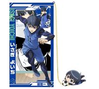 Sonsoke Bachira Meguru Anime Marque-page en métal, 9 cm, personnages élégants pour manga et livres, Isagi Yoichi