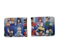 Sonsoke Blue Lock Portefeuille multi-usages pour homme et femme Motif dessin animé, Photo de groupe 19, L, Moderne