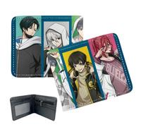 Sonsoke Blue Lock Portefeuille multi-usages pour homme et femme Motif dessin animé, Photo de groupe 1, L, Moderne