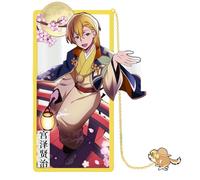 Sonsoke dazai osamu - Marque-page en métal - 9 cm - Personnages élégants pour manga et livres (Miyazawa Kenji 2)