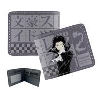 Sonsoke dazai osamu Nakajima Atsushi Portefeuille à deux volets pour homme et femme Motif dessin animé Cosprey, multicolore, L, Moderne