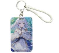 Sonsoke Fern Anime Card Holder Étui pour cartes 7 x 10 cm - Étui universel pour carte d'étudiant et carte d'identité, pour campus, bus, carte de crédit, Frieren 13, Standard, Anime