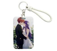 Sonsoke Fern Anime Card Holder Étui pour cartes 7 x 10 cm - Étui universel pour carte d'étudiant et carte d'identité, pour campus, bus, carte de crédit, Loin 1, Standard, Anime