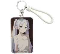 Sonsoke Fern Anime Card Holder Étui pour cartes 7 x 10 cm - Étui universel pour carte d'étudiant et carte d'identité, pour campus, bus, carte de crédit, Congélation 9, Standard, Anime