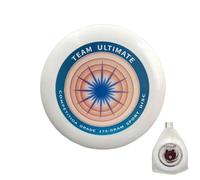Sonsoke Frisbee de sport professionnel, 175 g/27 cm, avec design aérodynamique pour vol précis et long, compétition et loisirs, disque de plein air, avec sac de transport (rouge)