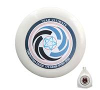Sonsoke Frisbee de sport professionnel, 175 g/27 cm, avec design aérodynamique pour vol précis et long, compétition et loisirs, disque de plein air, avec sac de transport (style 3)