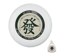 Sonsoke Frisbee de sport professionnel, 175 g/27 cm, avec design aérodynamique pour vol précis et long, compétition et loisirs, disque de plein air, avec sac de transport (style 5)