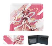 Sonsoke Izayoi Miku Hommes Portefeuilles Bi-Fold Portefeuille Carte ID Carte de Crédit Portefeuille Multi-usage pour Hommes et Femmes Cadeau Cosprey, Kotori Itsuka 2, Standard, Anime, classique