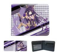 Sonsoke Izayoi Miku Hommes Portefeuilles Bi-Fold Portefeuille Carte ID Carte de Crédit Portefeuille Multi-usage pour Hommes et Femmes Cadeau Cosprey, Yatogami Tohka 1, Standard, Anime, classique