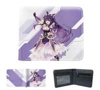 Sonsoke Izayoi Miku Hommes Portefeuilles Bi-Fold Portefeuille Carte ID Carte de Crédit Portefeuille Multi-usage pour Hommes et Femmes Cadeau Cosprey, Yatogami Tohka 2, Standard, Anime, classique