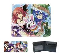 Sonsoke Izayoi Miku Hommes Portefeuilles Bi-Fold Portefeuille Carte ID Carte de Crédit Portefeuille Multi-usage pour Hommes et Femmes Cadeau Cosprey, Style 1, Standard, Anime, classique