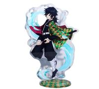 Sonsoke Kamado Nezuko Figurine de jeu debout en acrylique avec support en acrylique pour collections, périphérique, table, cosplay, décoration (Tomioka Giyuu)