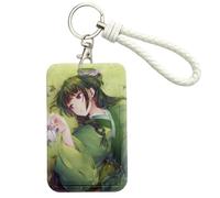 Sonsoke Maomao Étui pour cartes de dessin animé 7 x 10 cm - Étui universel pour carte d'étudiant et carte d'identité, pour campus, bus, cartes de crédit, Maomao 8, Standard, Anime