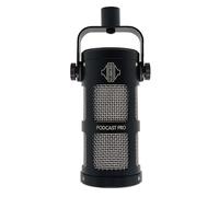 Sontronics PODCAST PRO Black dynamic microphone for podcast, broadcast, streaming & video conference
