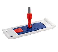 Sonty 1 Balai serpillère 40 cm, Support Pliable, magnétique, Tige de serpillère, en Aluminium, en Microfibre (1)