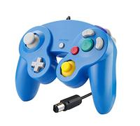 SONVIEE Manette Filaire pour Game Cube,Contrôleur NGC Manette de Game Cube Classique GC Game Cube NGC Compatible avec Game Cube Wii U Switch PC Super Smash Bros