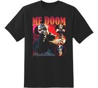 sonvsee MF Doom - Madvillain Vintage Rap T Shirt Black L