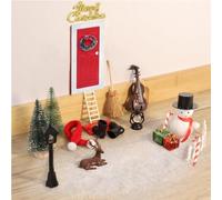 Sonwaha 23 Pièces Kit Porte Lutin de Noël,Lutin Farceur de Noel Accessoires,Miniature Les Lutins Farceurs Kit Lutin Farceur de Noel pour Decoration Noel Cadeaux Enfants