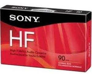 SONY - 1 Cassette audio C90HFR - 90 minutes - HF - IEC I / TYPE I - Position normale