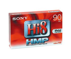Sony 1 Cassette vidéo Hi8 pour Caméscope Qualité HMP 90 Minutes P590HMP