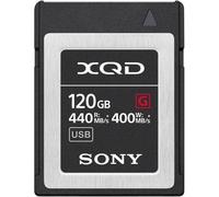 Sony 120GB XQD HighSpeed carte mémoire - 440MB/s lecture et 400MB/s écriture
