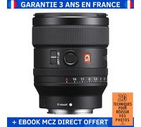 Sony 24mm F1.4 G Master + Ebook '20 Techniques pour Réussir vos Photos' - Objectif Sony