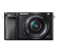 Sony A6000 + 16-50mm Boitier MILC 24,3 MP CMOS 6000 x 4000 pixels Noir
