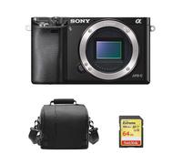 SONY A6000 Corps noir + Carte SD 64 Go + Sac d'appareil photo