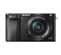 Sony a6000 ILCE-6000Y - Appareil photo numérique - sans miroir - 24.3 MP - APS-C - 3x zoom optique objectifs 16-50 mm et 55-210 mm - Wi-Fi, NFC - noir
