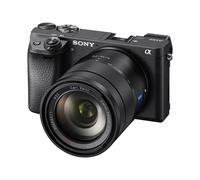 Sony a6300 ILCE-6300 - Appareil photo numérique - sans miroir - 24.2 MP - APS-C - 4K / 30 pi/s - corps uniquement - Wi-Fi, NFC - noir