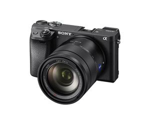 Sony a6300 ILCE-6300 - Appareil photo numérique - sans miroir - 24.2 MP - APS-C - 4K / 30 pi/s - corps uniquement - Wi-Fi, NFC - noir