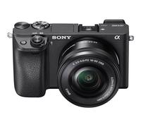 Sony a6300 ILCE-6300L - Appareil photo numérique - sans miroir - 24.2 MP - APS-C - 4K / 30 pi/s - 3x zoom optique objectif 16-50 mm - Wi-Fi, NFC - noir